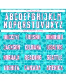 Best Pro Custom Aqua Pink-White Sublimation Soccer Uniform Jersey Best Pro Custom Aqua Pink-White Sublimation Soccer Uniform Jersey