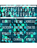 Best Pro Custom Aqua White-Navy Sublimation Soccer Uniform Jersey Best Pro Custom Aqua White-Navy Sublimation Soccer Uniform Jersey